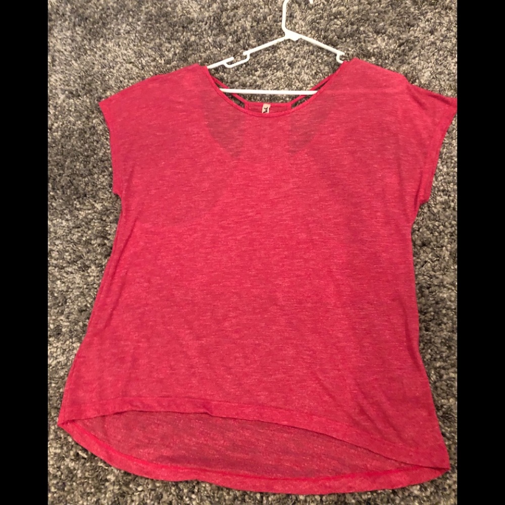 Michael Stars shirt with cute back detail! $20